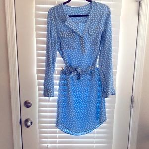 Baby blue summer dress